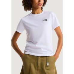 Koszulka crop top Kobieta W EVOLUTION SIMPLE DOME. Białe bluzki The North Face, bez wzorów, z bawełny, bez kołnierzyka, bez ramiączek. Za 157.55 zł.