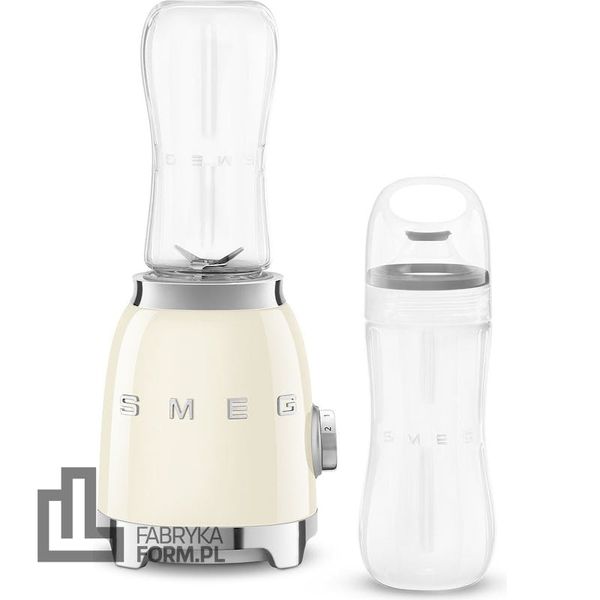 Blender Sport 50's Style kremowy. Blendery Smeg. W wyprzedaży za 503.73 zł.