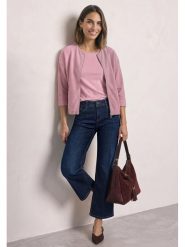 Street One Bluza w kolorze jasnoróżowym rozmiar: 44. Różowe bluzy Street One, bez wzorów, bez kaptura. Za 184.95 zł.