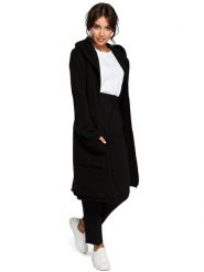 Be Wear Kardigan w kolorze czarnym rozmiar: onesize. Czarne kardigany Be Wear, bez wzorów, z wełny. Za 173.45 zł.