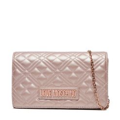 Torebka LOVE MOSCHINO. Czerwone listonoszki Love Moschino, bez wzorów, bez dodatków. Za 349.99 zł.