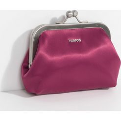 Parfois - Portfel. Czerwone portfele Parfois, bez wzorów, z materiału. W wyprzedaży za 29.90 zł.