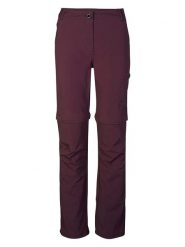 Killtec Spodnie funkcyjne Zipp-Off "KOS 5" w kolorze fioletowym rozmiar: 42. Różowe spodnie dresowe Killtec, bez wzorów, z materiału. Za 166.49 zł.