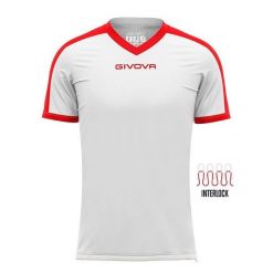 Koszulka Sportowa Givova Revolution 3XL Biała-Czerwona - Oddychająca i Lekka. Białe bluzki Givova, bez wzorów, bez ramiączek, do biegania. Za 122.99 zł.