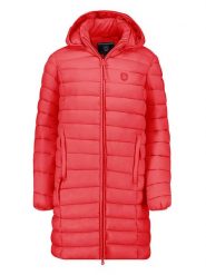 Canadian Peak Płaszcz pikowany "Akitaleak" w kolorze czerwonym rozmiar: XL. Czerwone płaszcze Canadian Peak, xl, bez wzorów, bez kaptura. Za 179.64 zł.