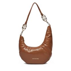 Torebka LOVE MOSCHINO. Brązowe torebki klasyczne Love Moschino, bez wzorów, bez dodatków. Za 489.99 zł.