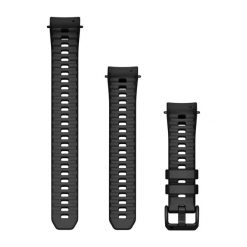 Silikonowy pasek do zegarka Garmin Instinct® E 40mm. Czarne zegarki GARMIN. Za 198.50 zł.