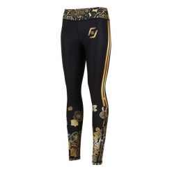 Legginsy sportowe damskie EXTREME HOBBY ROSE. Czarne legginsy EXTREME HOBBY, s, bez wzorów, z elastanu. Za 229.00 zł.