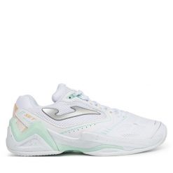 Buty do tenisa Joma. Białe obuwie sportowe Joma, bez zapięcia, tenisowe. Za 229.99 zł.
