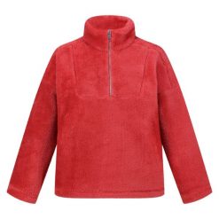 Bluza Typu Polar Damska Zeeke Puszysta. Czerwone bluzy Regatta, xl, bez wzorów, z polaru, bez kaptura. Za 93.99 zł.