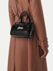 Guess Torebka J6BZ09 W3976 Czarny. Czarne torebki klasyczne Guess, z aplikacjami, ze skóry, bez dodatków. Za 234.99 zł.