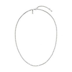 Purelei Purelei Naszyjnik Gleam Naszyjniki 1 ct Damski. Szare naszyjniki Purelei, z perłą, srebrne. Za 364.29 zł.