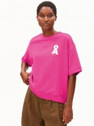 ARMEDANGELS Bluza - Bamikaa Kobiety Bawełna (100%) wyrazisty róż, S. Czerwone bluzy ARMEDANGELS, s, bez wzorów, z bawełny, bez kaptura. Za 299.95 zł.