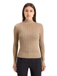 Scotch & Soda Sweter w kolorze karmelowym rozmiar: L. Brązowe swetry Scotch & Soda, l, bez wzorów, bez ramiączek. Za 205.45 zł.
