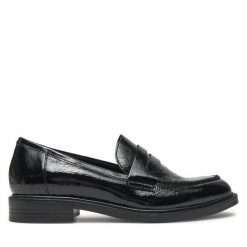 Lordsy Vagabond Shoemakers. Czarne lordsy Vagabond Shoemakers, bez wzorów, bez obcasa, bez zapięcia. Za 329.99 zł.