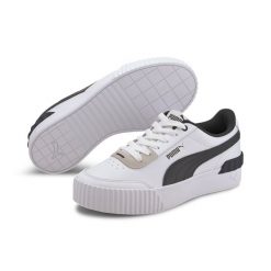 Buty Sportowe Damskie Puma Carina Lift 37303102 r 37. Białe obuwie sportowe Puma, bez zapięcia. Za 195.99 zł.