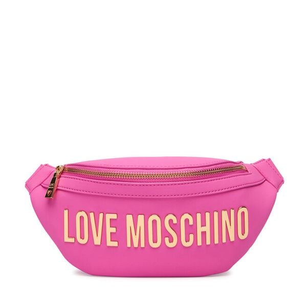 Nerka LOVE MOSCHINO. Czerwone torebki klasyczne Love Moschino, bez wzorów, bez dodatków. Za 859.99 zł.