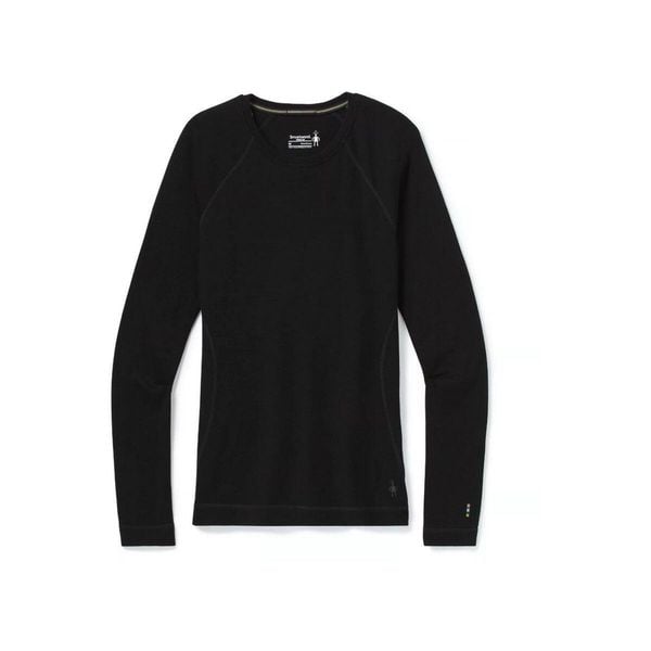 Koszulka Smartwool Classic Thermal Merino Base Layer Crew Women. Czarne bluzki Smartwool, l, bez wzorów, z wełny, sportowe, bez kołnierzyka, bez ramiączek. Za 408.99 zł.