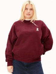 ARMEDANGELS Bluza Kobiety Bawełna czerwony, S. Czerwone bluzy ARMEDANGELS, s, bez wzorów, z bawełny, bez kaptura. Za 399.95 zł.