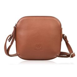 Mała torebka damska skórzana na ramię crossbody modna letnia Paolo Peruzzi AY-25-CG. Szare torby na ramię bez wzorów, z materiału, eleganckie, na ramię, małe, bez dodatków. Za 139.00 zł.