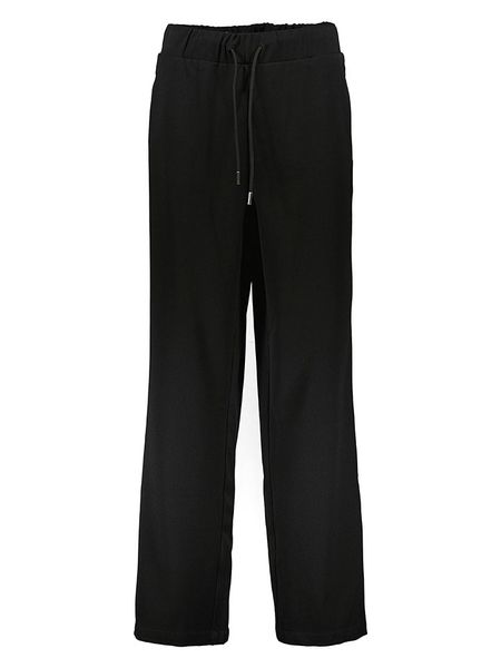 Herrlicher Spodnie w kolorze czarnym rozmiar: M. Czarne spodnie materiałowe Herrlicher, m, bez wzorów, z materiału, z podwyższonym stanem. Za 91.77 zł.