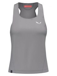 Salewa Top hybrydowy "Pedroc Dry" w kolorze szarym rozmiar: 36. Szare koszulki sportowe Salewa, bez wzorów, bez ramiączek. Za 139.87 zł.