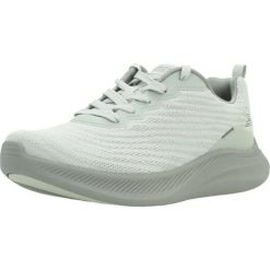 Buty SKECHERS BOBS FLEXMELLOW Zielony. Zielone trekkingi Skechers, z tkaniny, na fitness i siłownię. Za 245.99 zł.