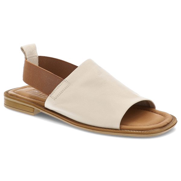 Beżowe Sandały Artiker Modne Obuwie Damskie. Brązowe sandały Artiker, z aplikacjami, ze skóry, biznesowe, bez obcasa, bez zapięcia. Za 139.00 zł.