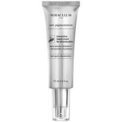 Miraculum ANTI-PIGMENTATION KREM DO RĄK KORYGUJĄCY PRZEBARWIENIA Kremy do rąk 75 ml. Dłonie Miraculum. Za 71.99 zł.