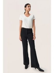 Soaked in Luxury Koszulka "Columbine" w kolorze białym rozmiar: XL. Białe bluzki Soaked in Luxury, s, bez wzorów, bez kołnierzyka, bez ramiączek. Za 70.24 zł.