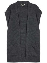 Herrlicher Kardigan "Lisany" w kolorze antracytowym rozmiar: XL. Czarne kardigany Herrlicher, xl, bez wzorów, z wełny. Za 184.95 zł.