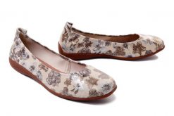 JOSEF SEIBEL 74801 372 232 Fenja 01 creme-multi, baleriny damskie. Brązowe baleriny Josef Seibel, bez wzorów, ze skóry, bez obcasa. Za 359.90 zł.