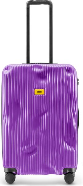 Walizka Stripe średnia fioletowa. Fioletowe walizki Crash Baggage, bez wzorów, średnie. Za 1,620.00 zł.