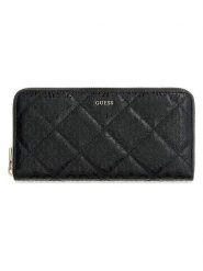 Guess Portfel w kolorze czarnym - 21 x 10 x 2 cm rozmiar: onesize. Czarne portfele Guess, z aplikacjami, z materiału. Za 266.01 zł.