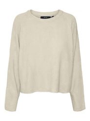 Vero Moda Sweter w kolorze beżowym rozmiar: XL. Brązowe swetry Vero Moda, xl, bez wzorów, bez ramiączek. Za 70.41 zł.