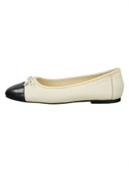 GANT Footwear Skórzane baleriny "Chadii" w kolorze kremowym rozmiar: 37. Brązowe baleriny GANT Footwear, bez wzorów, bez obcasa. Za 269.95 zł.