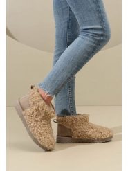 C'M Botki zimowe w kolorze khaki rozmiar: 41. Brązowe botki C'M, na zimę, bez wzorów, bez obcasa, bez zapięcia. Za 108.99 zł.