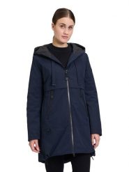 Betty Barclay Płaszcz zimowy w kolorze granatowym rozmiar: 46. Niebieskie płaszcze Betty Barclay, na zimę, bez wzorów, z puchu, bez kaptura. Za 347.99 zł.