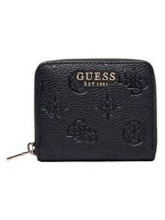 Guess Portfel "Cresidia" w kolorze czarnym - 11 x 9 x 2,5 cm rozmiar: onesize. Czarne portfele Guess, z aplikacjami, z materiału. Za 184.46 zł.