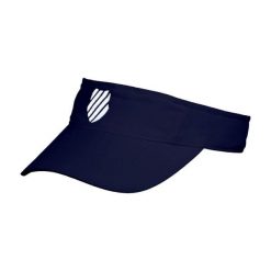 Czapka damska K-Swiss visor. Białe czapki K-SWISS, bez wzorów, z materiału. Za 96.00 zł.