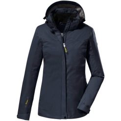Kurtka damska Killtec KOS 133 WMN JCKT. Niebieskie kurtki narciarskie Killtec, bez wzorów, bez kaptura, narciarskie. Za 369.00 zł.