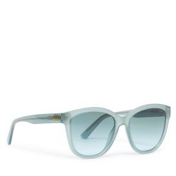 Okulary przeciwsłoneczne LOVE MOSCHINO. Zielone okulary przeciwsłoneczne Love Moschino, bez wzorów. Za 279.99 zł.