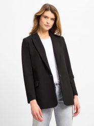 Marie Lund Marynarka Kobiety Sztuczne włókno czarny, 32. Czarne marynarki i żakiety Marie Lund, bez wzorów, z włókna, eleganckie. Za 479.95 zł.