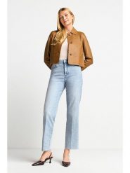 Rich & Royal Dżinsy - Mom fit - w kolorze błękitnym rozmiar: W31/L32. Niebieskie jeansy Rich & Royal, l, bez wzorów. Za 246.53 zł.