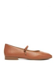 Lasocki Baleriny CEO-RST-ROMI-64 Brązowy. Brązowe baleriny Lasocki, bez wzorów, ze skóry, bez obcasa. Za 169.99 zł.