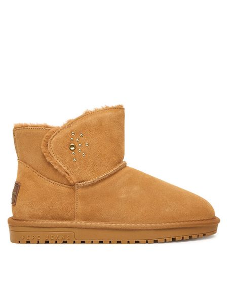 Pepe Jeans Śniegowce Diss Urban W PLS500001 Brązowy. Brązowe trapery i śniegowce Pepe Jeans, z jeansu. Za 339.99 zł.