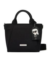 KARL LAGERFELD Torebka B3W30129 Czarny. Czarne torebki klasyczne KARL LAGERFELD, bez wzorów, ze skóry, bez dodatków. Za 779.99 zł.