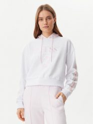 Guess Bluza V5GQ17 KCRT1 Biały Regular Fit. Białe bluzy Guess, xl, z aplikacjami, z syntetyku, bez kaptura. Za 209.99 zł.