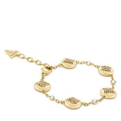 Bransoletka Guess. Żółte bransoletki Guess, złote. Za 499.99 zł.