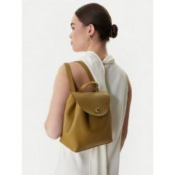 Plecak Coccinelle. Brązowe plecaki Coccinelle, bez wzorów. Za 1,039.00 zł.